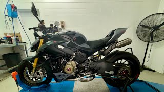 2024 Ducati V4S Streetfighter-Vandemon exhaust and dyno tune