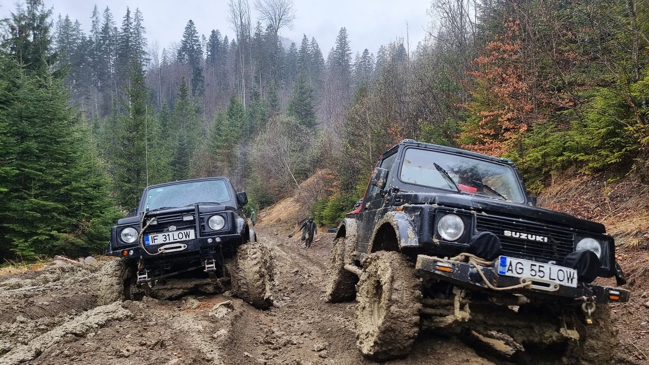 SPINTIRES in REAL LIFE  - Suzuki Samurai EXTREME OFFROAD