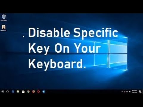 How to Disable a Key on Your Keyboard