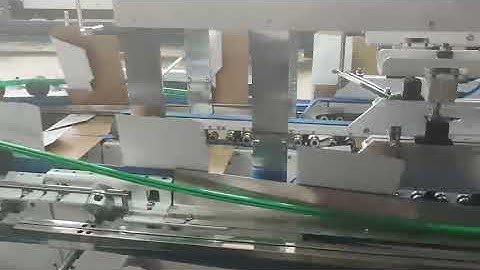 1800PCS 4 6 Corners Corrugated Cardboard Box Gluing Machine Automatic Folder Gluer