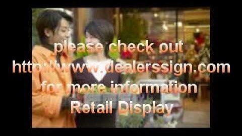 Digital Signage, Retail Display