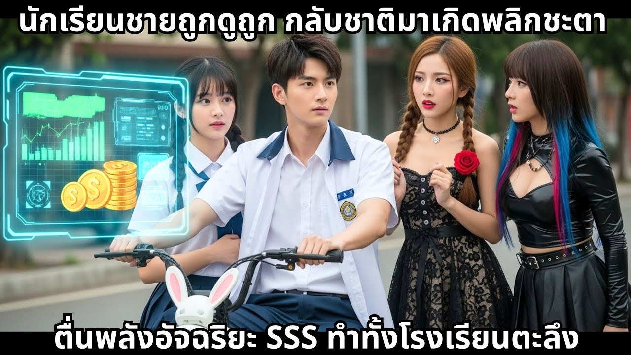 นักเรียนชายถูกดูถูก กลับชาติมาเกิดพลิกชะตา – ตื่นพลังอัจฉริยะ SSS ทำทั้งโรงเรียนตะลึง!