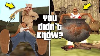 NEVER visit these places in GTA San Andreas! (iceberg explained)