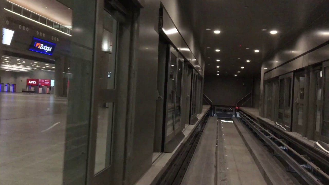 Sky Connect Ride from Tampa Airport to Tampa Rent-a-Car Center - raw video