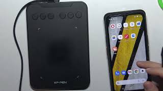 How to use XP Pen Deco Mini 4 with Android device / Connect XP-Pen Deco Mini 4 to Android smartphone screenshot 3