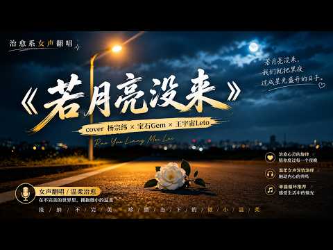 最近爆火的一首歌！《若月亮没来》女声翻唱｜当月亮迟迟没来，也别忘了照亮自己｜越听越治愈！