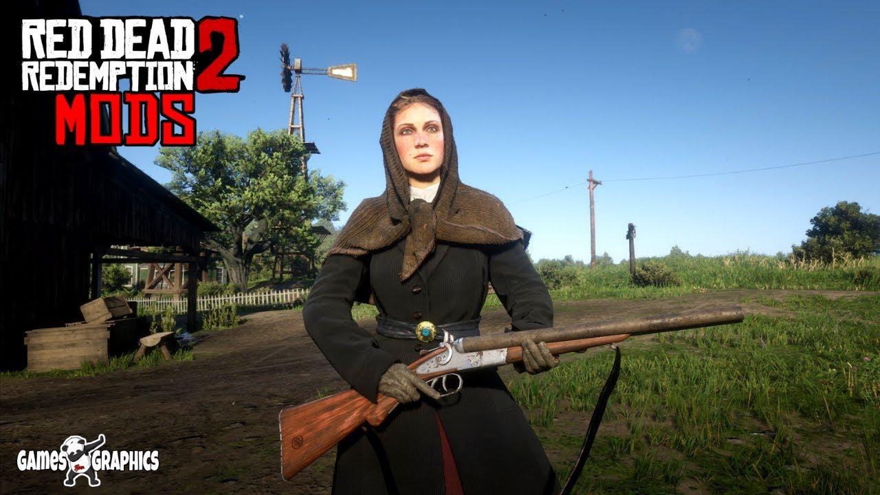Red Dead Mods - Playing as Mary-Beth Gaskill (2019) RDR2 PC MODS - YouTube.