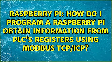 How do I program a Raspberry Pi obtain information from PLC