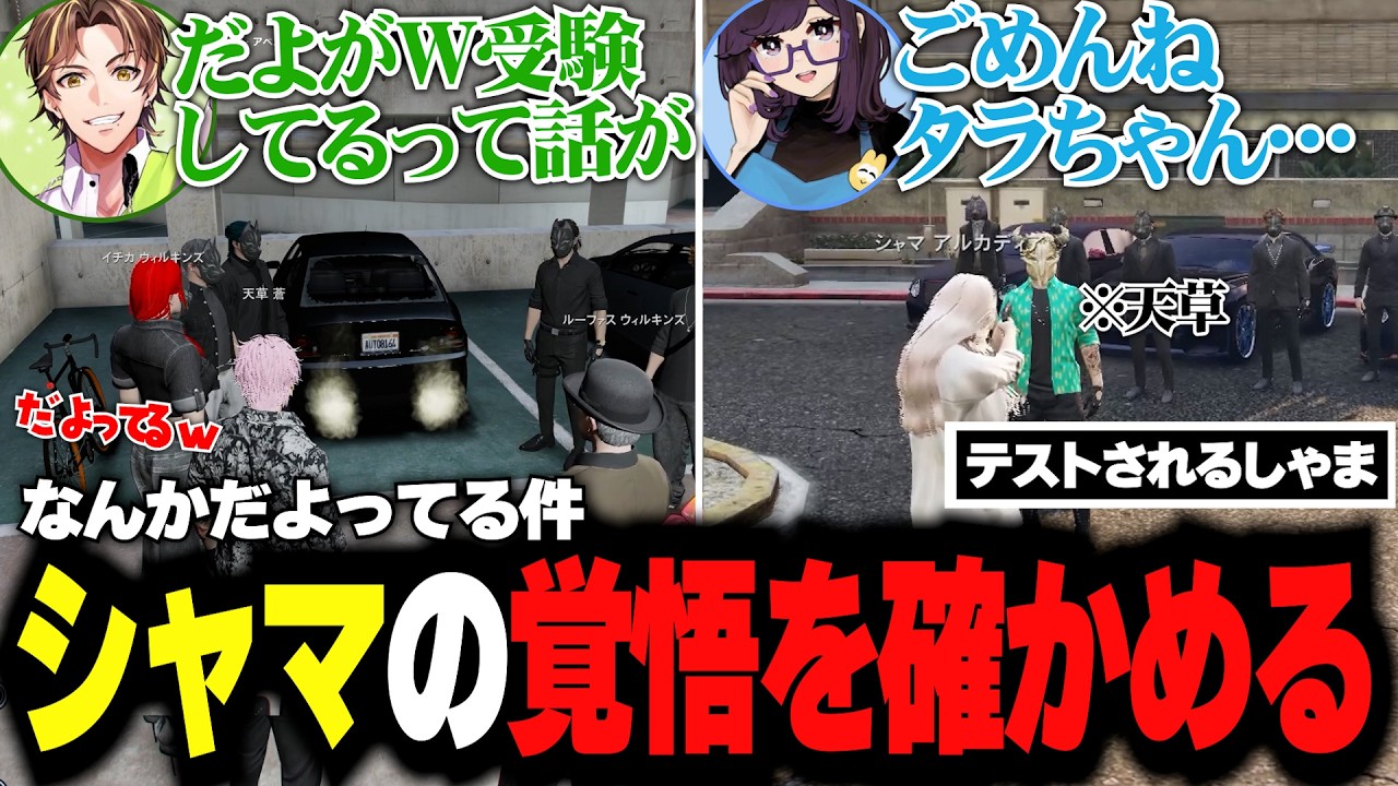 【#ストグラ】キミギャン入った次の日に後輩ができた天草【天草蒼/三階堂キミトス/シャマアルカディア】