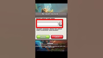 Account Protection in clash of clans #shorts
