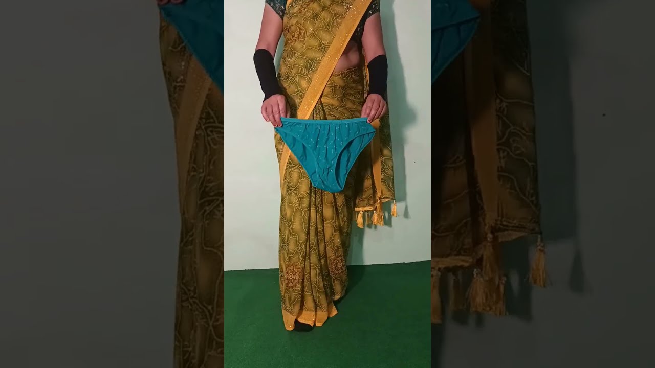 Yallow saree draping#viralfashion #trending #viralvideo #deshivlogs