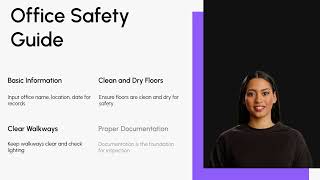 Office Workplace Safety Checklist with eAuditor Audits and inspections