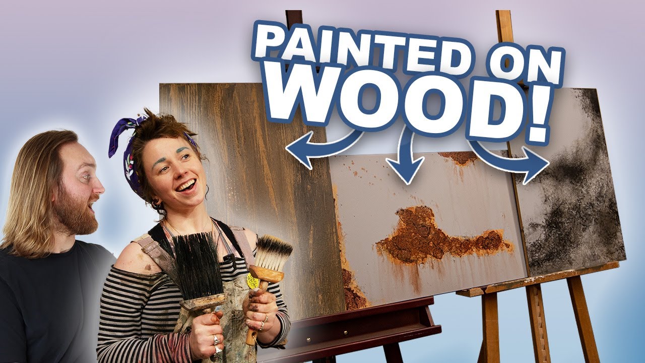 Scenic Painter Shows How To Scenic Paint Faking Rust, Mould and