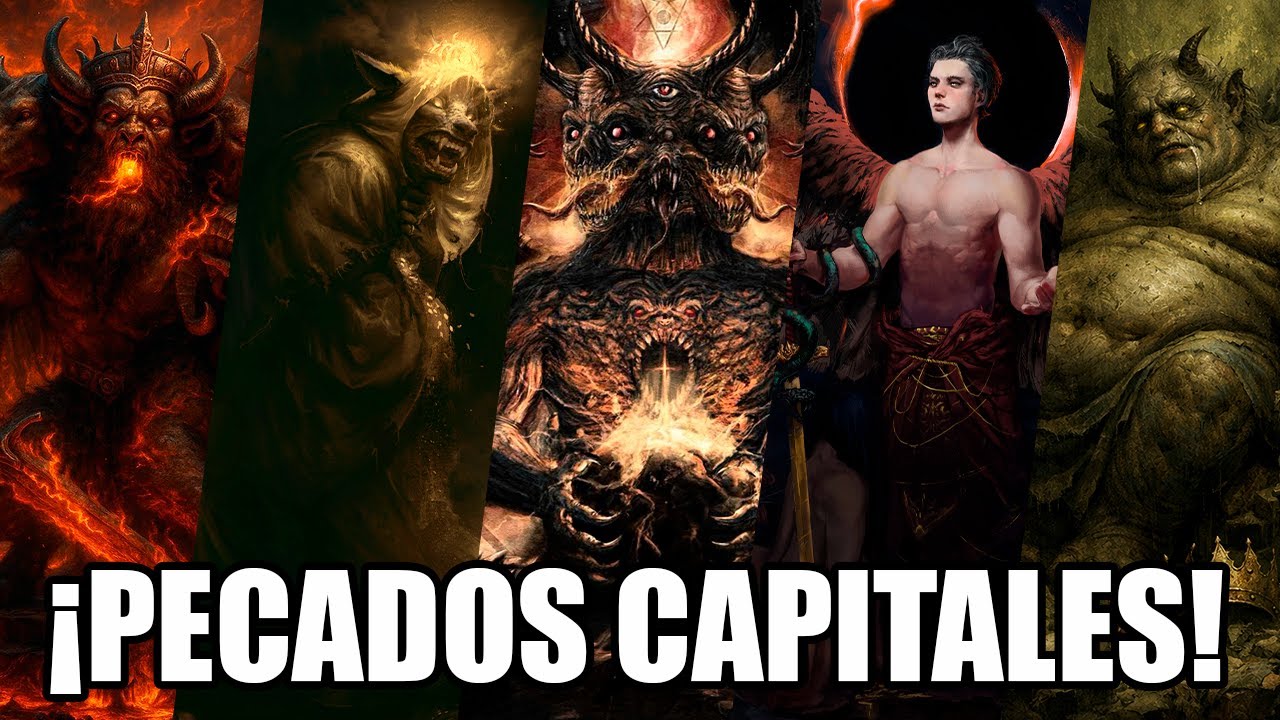 🔥 Los 7 Demonios de los Pecados Capitales 