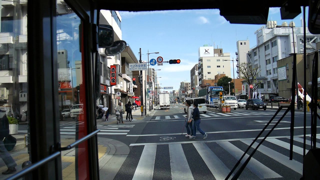 【前面展望】守口市駅～大日～寝屋川市駅【京阪バス・1系統】