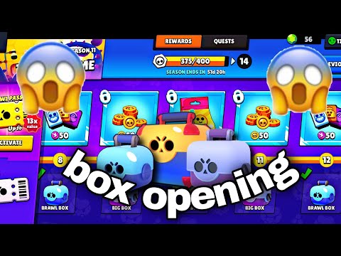 box opening 😕😳 brawl stars ქართულად