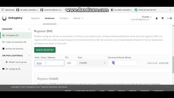 D N S  de blogger para tu dominio