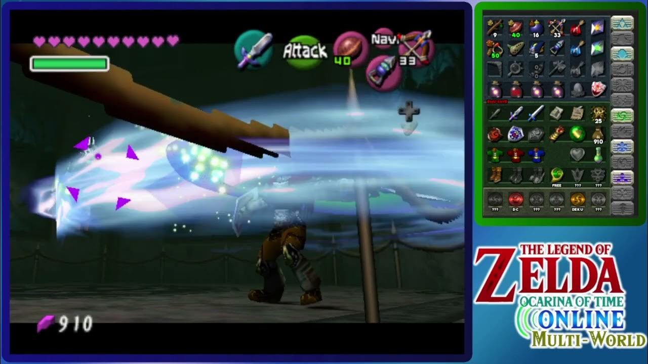The Legend of Zelda Ocarina of Time MultiWorld Phantom Ganon (No Damage Run) YouTube