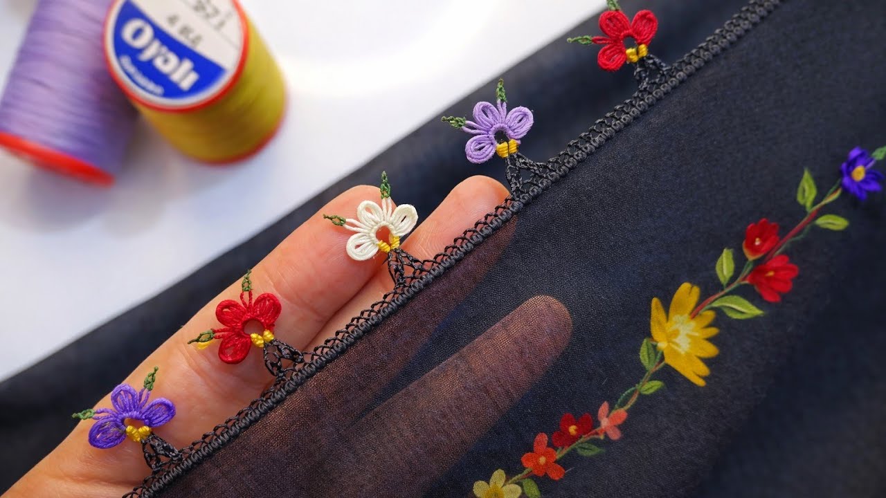 343.YENİ İĞNE OYASI MODELİ ÇITI PITI ÇOK ŞIK OYA ÖRNEKLERİ 