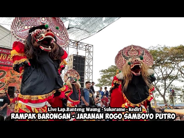 Rampak Barongan Jaranan ROGO SAMBOYO PUTRO Live Waung Sukorame Mojoroto Kediri class=