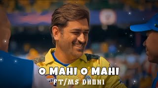 Ms Dhoni New WhatsApp Status | O Mahi | Ft Ms Dhoni