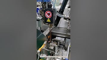 HSC 790E CNC automatic brazing machine with wire&strap solder (with robot)