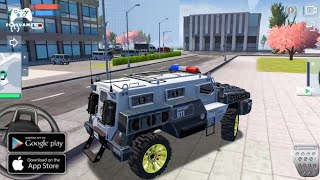 S.W.A.T Car Drive | Police Sim 2022 | Android Gameplay. screenshot 5