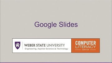 Intro to Google Slides