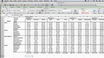 How to Merge or Split Cells & Data in Microsoft Excel : MS Excel Tips