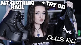 Alt Clothing & Shoe Haul Try On Dollskill, Hot Topic