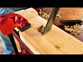Woodworking Crafting a Hardwood Table // Masterful Woodworking Skills