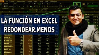 Como REDONDEAR un número hacia ABAJO, con UN, DOS, o TRES DECIMALES en Excel [REDONDEAR.MENOS]