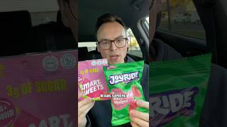 Which “healthy” candy tastes better - Joyride or Smart Sweets?