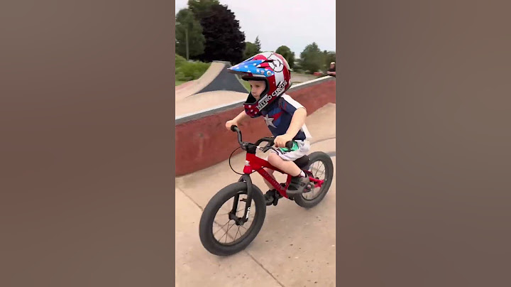 Just a BMX kid - riding skateparks glow up!