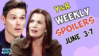 Young and the Restless Weekly Spoilers June 3-7: Adam & Chelsea Have a Moment! #yr #chadam
