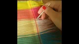 へこ帯　フリンジの作り方