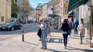 Vienna Walk In Währing, The 18Th District Of Wien, April 2023 | 4K Hdr