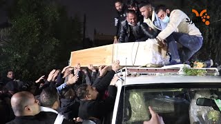 ميسان تشيع جثمان الطالب مصطفى بعد صراع مع كورونا في دولة مصر المربد