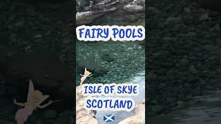 Fairy Pools- Isle of Skye, Scotland🏴󠁧󠁢󠁳󠁣󠁴󠁿#isleofskye #travelvlog #traveltips #fairy #faeries