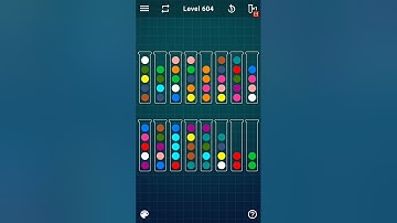 Ball Sort Puzzle Level 604