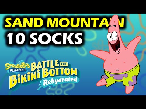 Sand Mountain: All Patrick's Socks Locations | Spongebob Rehydrated Collectibles Guide