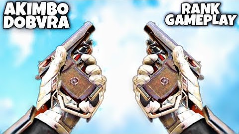 AKIMBO DOBVRA RANK GAMEPLAY IN COD MOBILE SEASON 4 NEW DOBVRA PISTOL IN CODM