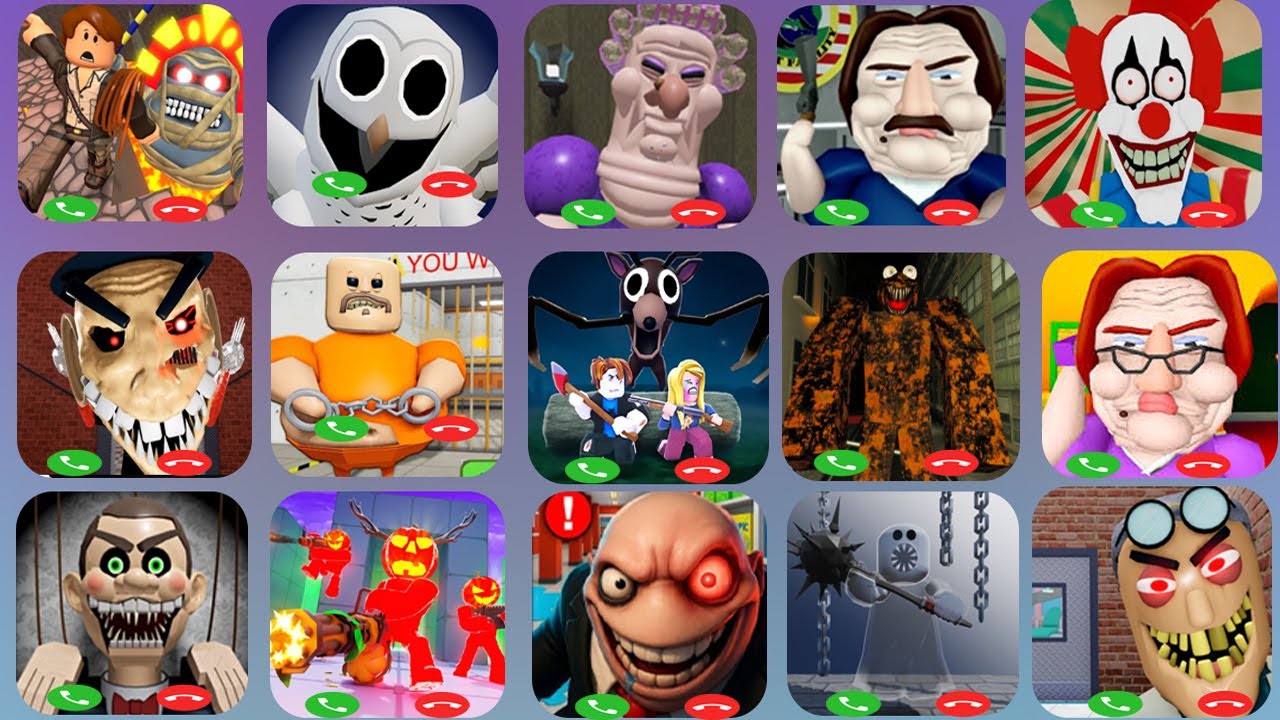 DHUUR'S DUNGEON, Ronnie The Clown Test, MR  YUMMY,BABY BOBBY,DHUUR, BABY, ROBLOX JUMPSCARES