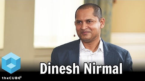 Dinesh Nirmal, IBM | IBM Machine Learning Launch