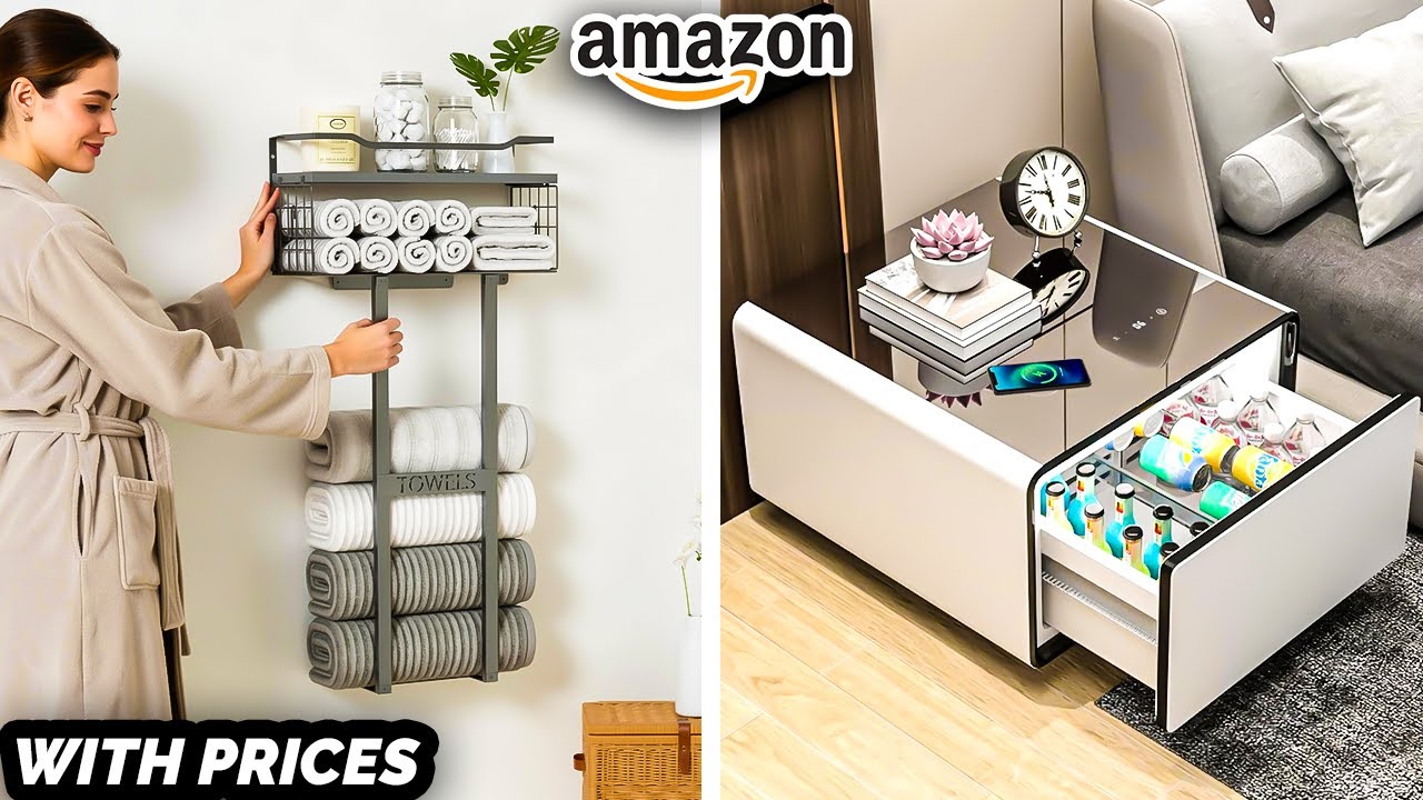 25 New AMAZON FINDS for TINY Apartments Smart Space Saving Furniture ...