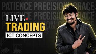 Live ICT Trading Concept Trading (12-08-2026)