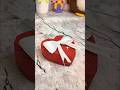 DIY Heart Shape Gift Box ❤️ | Cardboard Craft Idea 🎀 #shorts