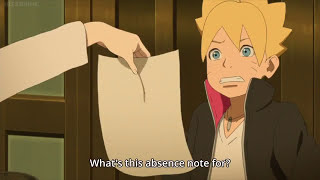 Boruto - Hinata finds out about Boruto's absence