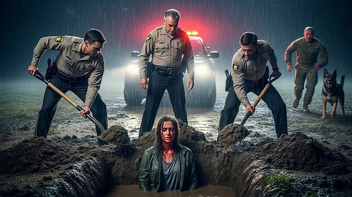 Corrupt Cops Tried To Bury Her Alive In The Woods — Not Knowing A Navy SEAL & His Dog Were Watching.