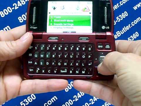 LG VX9200 - Erase Cell Phone Info - Delete Data - Master Clear Hard Reset